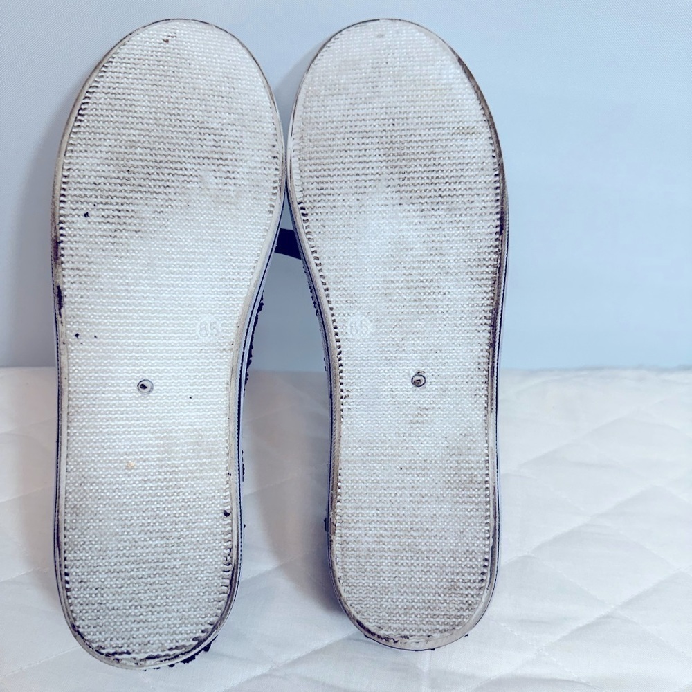 Rockland Womens Size 8.5 Flats Sneakers Shoes Fabric Lace Material Flats Retro - Picture 10 of 10